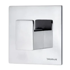 Menoto självhäftande krok 6x6 cm, Polerat rostfritt stål