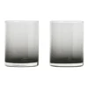 Mera tumblerglas 22 cl 2-pack, Smoke