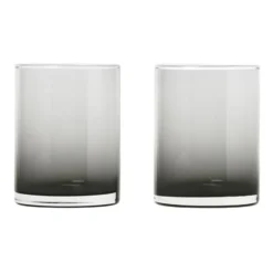 Mera tumblerglas 22 cl 2-pack, Smoke