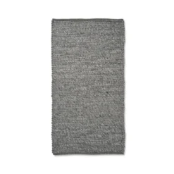 Merino gångmatta, Granit, 80x150 cm