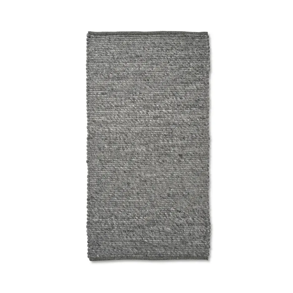 Merino gångmatta, Granit, 80x150 cm