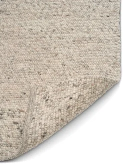Merino gångmatta, Natural-beige, 80x300 cm