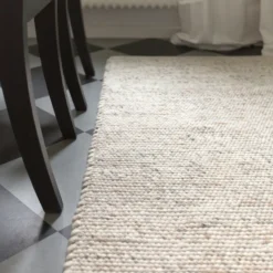 Merino gångmatta, Naturbeige, 80x150 cm