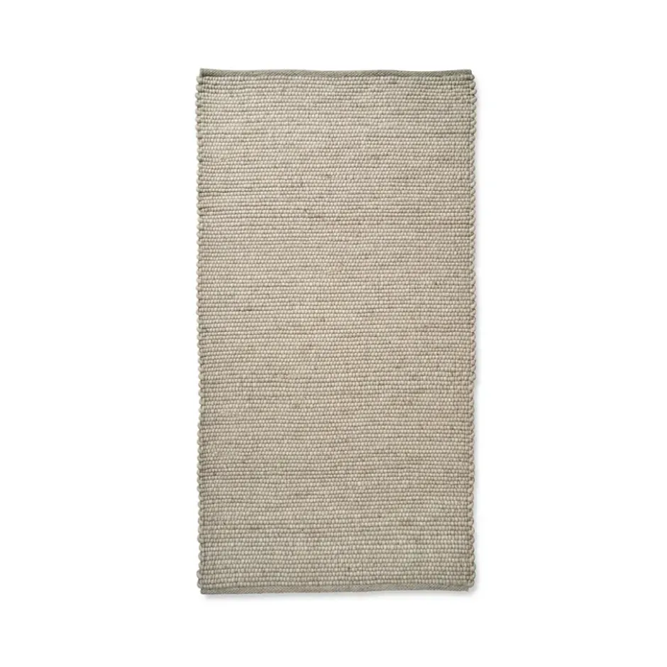 Merino gångmatta, Oat, 80x250 cm