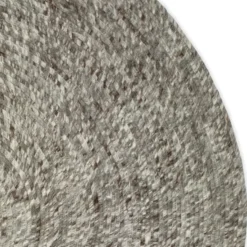 Merino ullmatta rund Ø160 cm, Grå