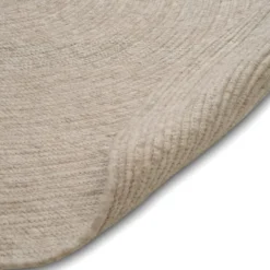 Merino ullmatta rund Ø240 cm, Oat