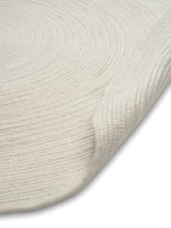Merino ullmatta rund Ø240 cm, White