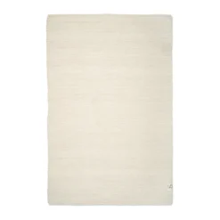 Merino ullmatta, vit, 140x200 cm