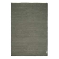 Merino ullmatta 170x230 cm, Mörkgrön