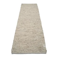 Merino ullmatta 80x250 cm, Naturbeige