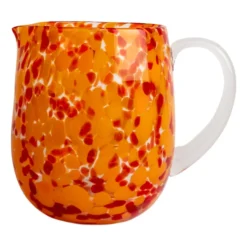 Messy kanna round 2,8 l, Röd-orange