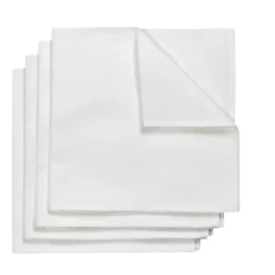 Metric tygservett 47x47 cm 4-pack, Vit