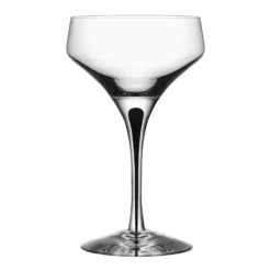 Metropol champagnekupa 24 cl, Svart