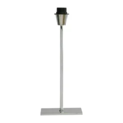 Mika table lampfot 40 cm, Silver