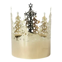 Mini ljuslykta Ø4.5 cm, Julgran