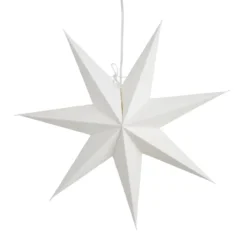 Mira adventsstjärna Ø60 cm, Vit