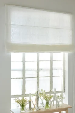 Miramar hissgardin 110x180 cm, White