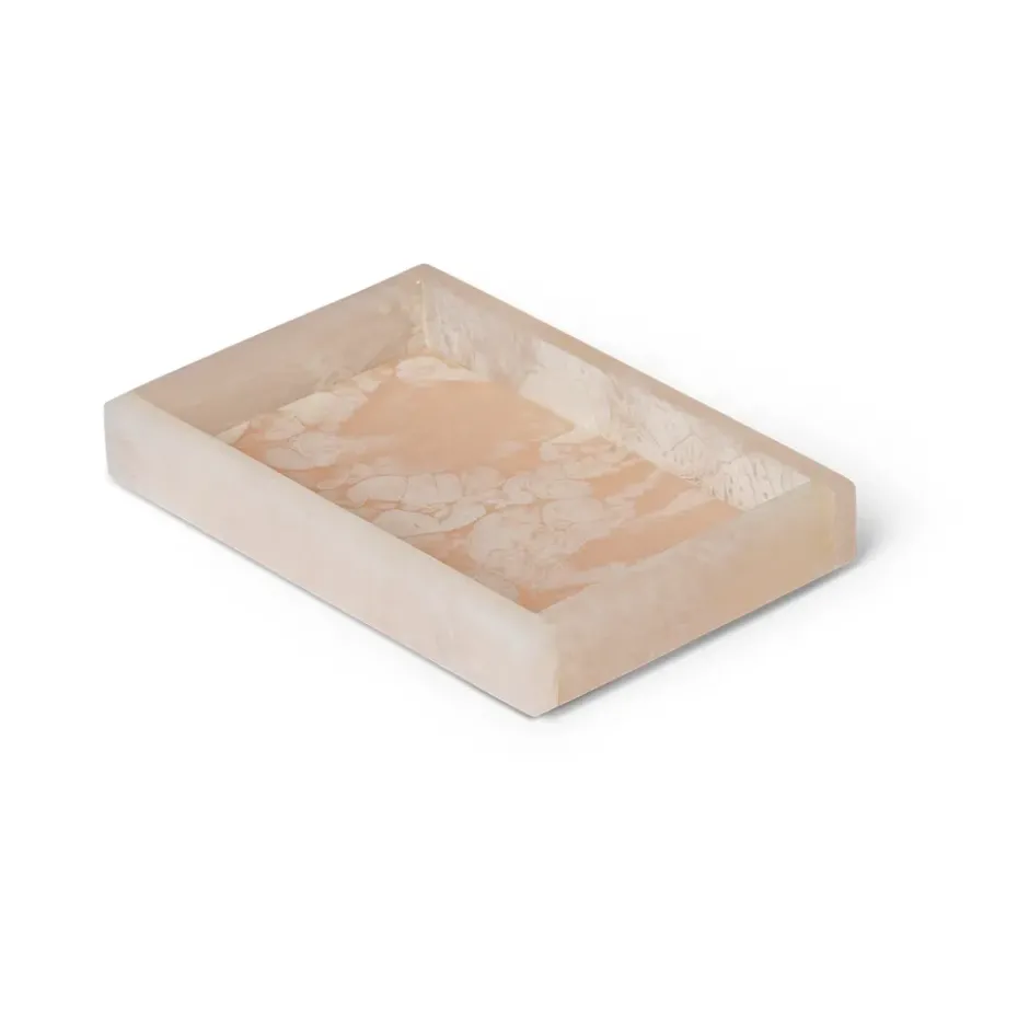 Mist dekorationsbricka 10x15 cm, Pearl