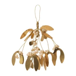 Mistletoe julgranshänge, Ivory