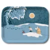 Månsken i snön Mumin bricka vinter 2021, 20x27 cm