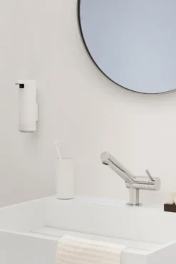 Modo tvålpump väggmonterad, Vit