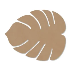 Monstera Leaf Nupo glasunderlägg, Nougat