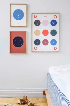 9 Moods poster, 50x70 cm