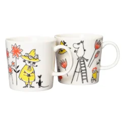 Moomin Arabia x Röda Korset Muminmugg ABC Mix 2-pack, 30 cl