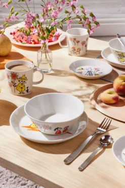 Moomin Arabia x Röda Korset Muminskål ABC Snusmumriken, Ø15 cm
