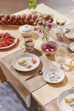 Moomin Arabia x Röda Korset Muminskål ABC Snusmumriken, Ø15 cm