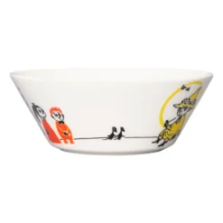 Moomin Arabia x Röda Korset Muminskål ABC Snusmumriken, Ø15 cm