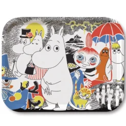 Moomin Comic Cover Nr1 bricka, 27x20 cm