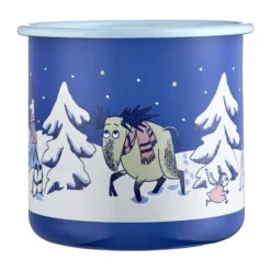 Moomin emaljmugg 80 cl, Starry night