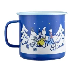 Moomin emaljmugg 80 cl, Starry night