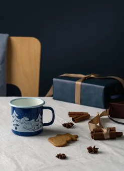 Moomin emaljmugg 37 cl, Starry night