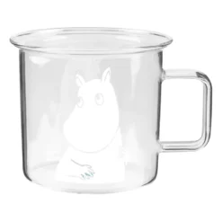 Moomin glasmugg klar 35 cl, Moomin