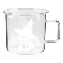 Moomin glasmugg klar 35 cl, Snufkin