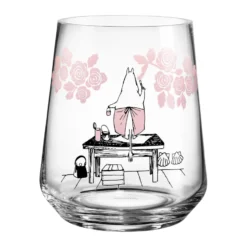 Moomin originals ljuslykta/vas 17,5 cm, Roses