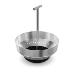 MOON 45 askkopp med extension, Silver