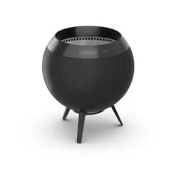 MOON 45 eldstad, All black, lågt stativ