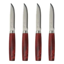 Morakniv Classic Steak Knife 4-pack, Röd