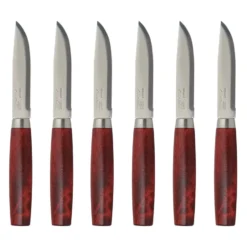 Morakniv Classic Steak Knife 6-pack, Röd