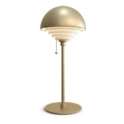 Motown bordslampa, Mässing