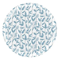 Mougli Blue bricka Ø38 cm, Blue-white