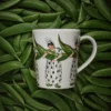 Mrs Broad Bean mugg, 28 cl, med handtag