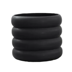 Mud kruka svart, Medium Ø14 cm