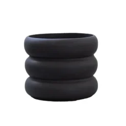 Mud kruka svart, Small Ø10 cm
