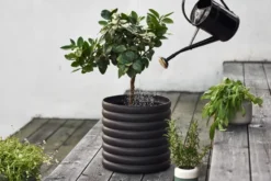 Mud kruka svart, XL Ø27 cm