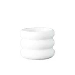 Mud kruka vit, Small, Ø 10 cm