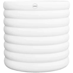 Mud kruka vit, XL, Ø 27 cm